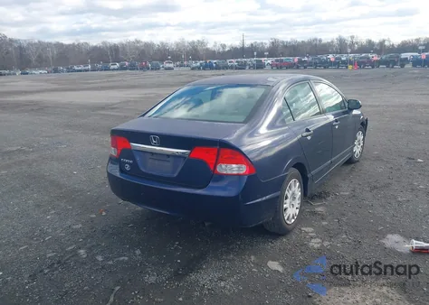 2010 Honda Civic Vp from USA, damaged, VIN 2HGFA1F31AH558369